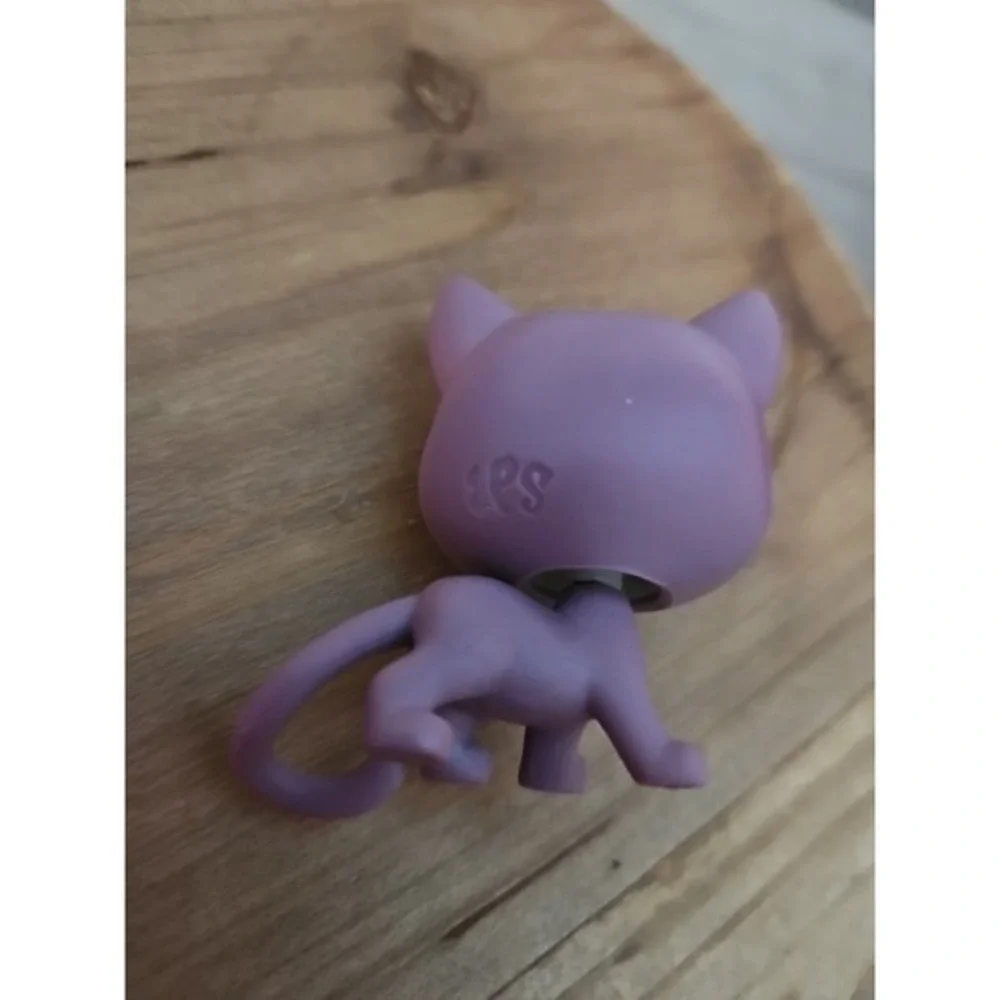 LPS Littlest Pet Shop Cat #4-173‎ Thirsty Pets Cooler Crew Purple